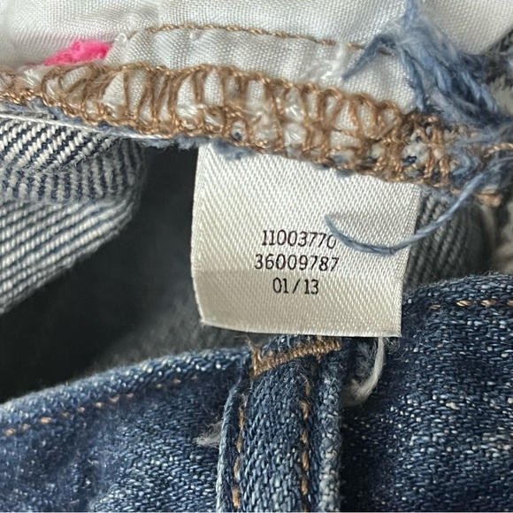 Vtg Y2k Victoria’s Secret Pink Low Rise Daisy Dukes Fringe Sequin Preppy Coast 0 - Picture 5 of 9